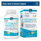 Nordic Naturals Ultimate Omega-D3 Softgels, Lemon, 1280 mg, Fish Oil 120 Ct