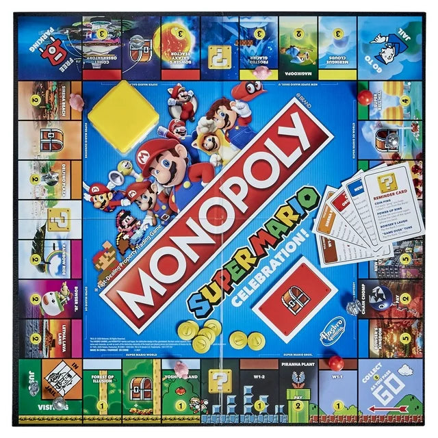 Monopoly Super Mario Celebration Board Game for Family