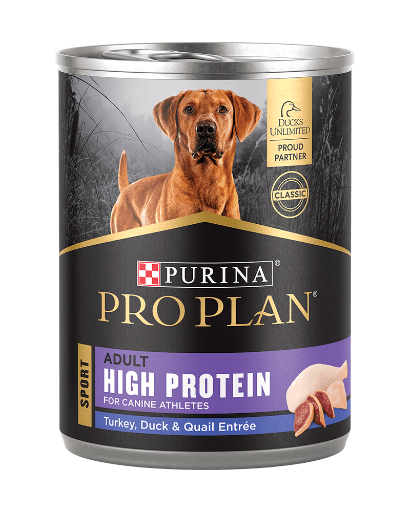 Pro Plan Sport High Protein Turkey, Duck & Quail Wet Dog Food