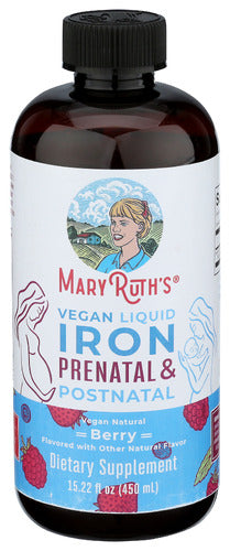 MaryRuth's Prenatal Postnatol Iron - 15.22FO