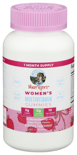 MaryRuth's Women Multivitamin Gummy Strawberry - 60PC