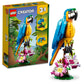 LEGO Creator 3 in 1 Exotic Parrot Building Toy Set, Transforms to 3 Different Animal Figures - from Colorful Parrot, to Swimming Fish, to Cute Frog, Creative Toys for Kids Ages 7 and Up, 31136