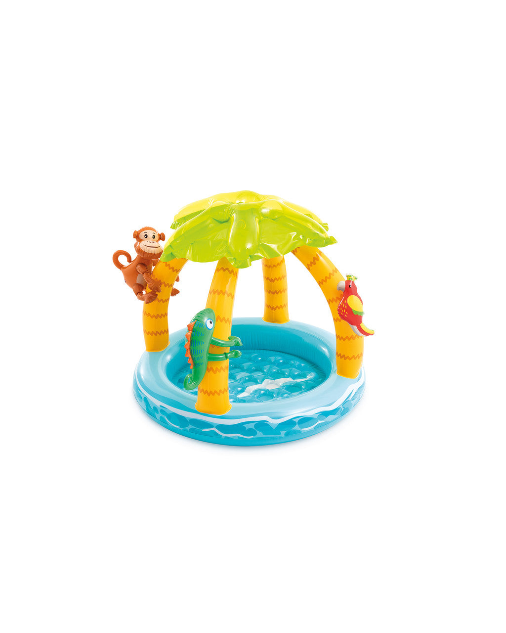 Tropical Island Inflatable Kiddie Pool