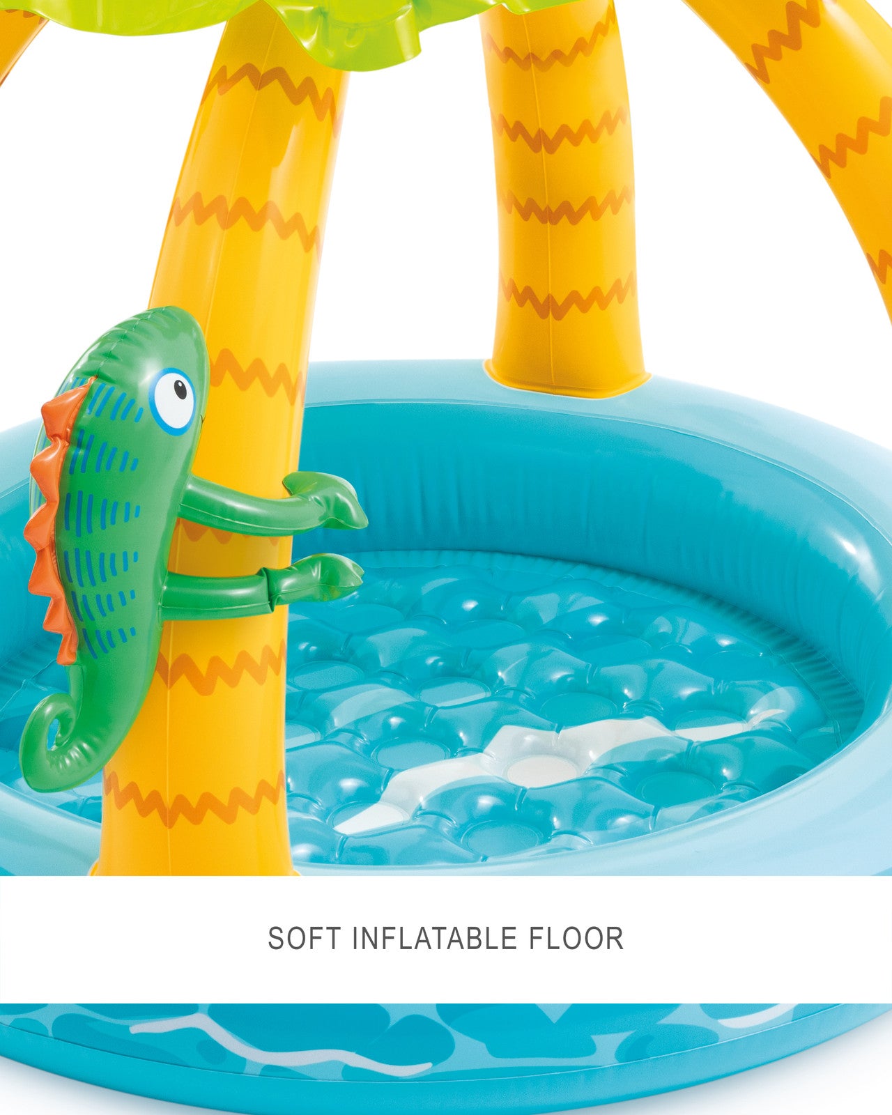 Tropical Island Inflatable Kiddie Pool