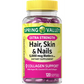 Skin & Nails Dietary Supplement Softgels, 5,000 Mcg, 120 Count