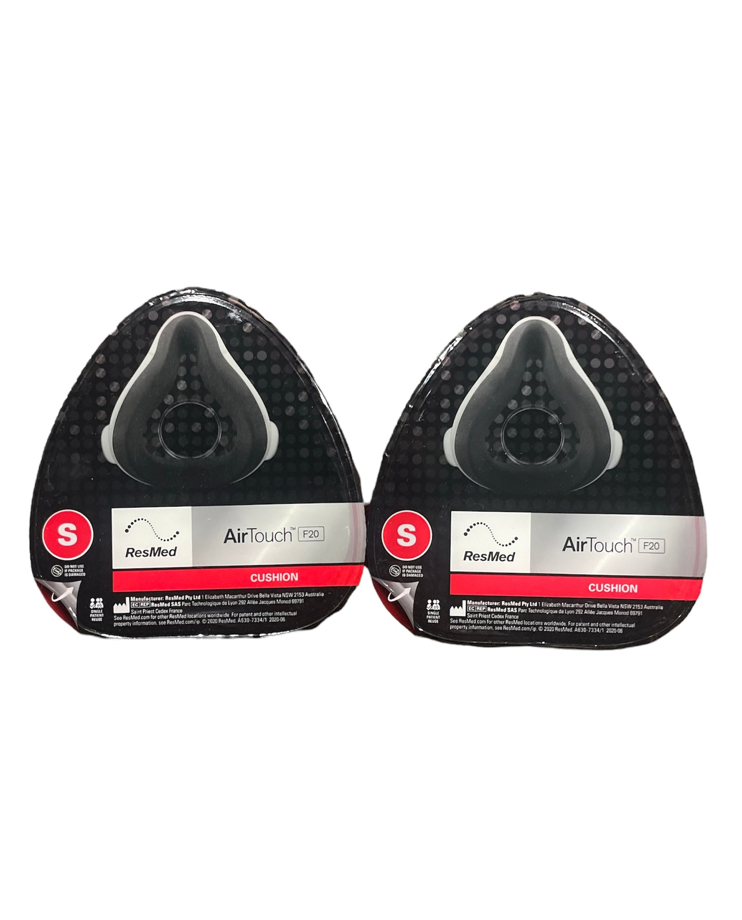 2-Pack ResMed AirTouch F20 Cushion